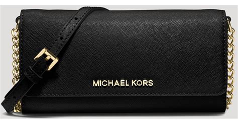 michael kors jet set travel wallet on a chain|michael kors jetsetter wallet.